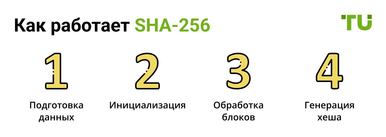 Как работает SHA-256?