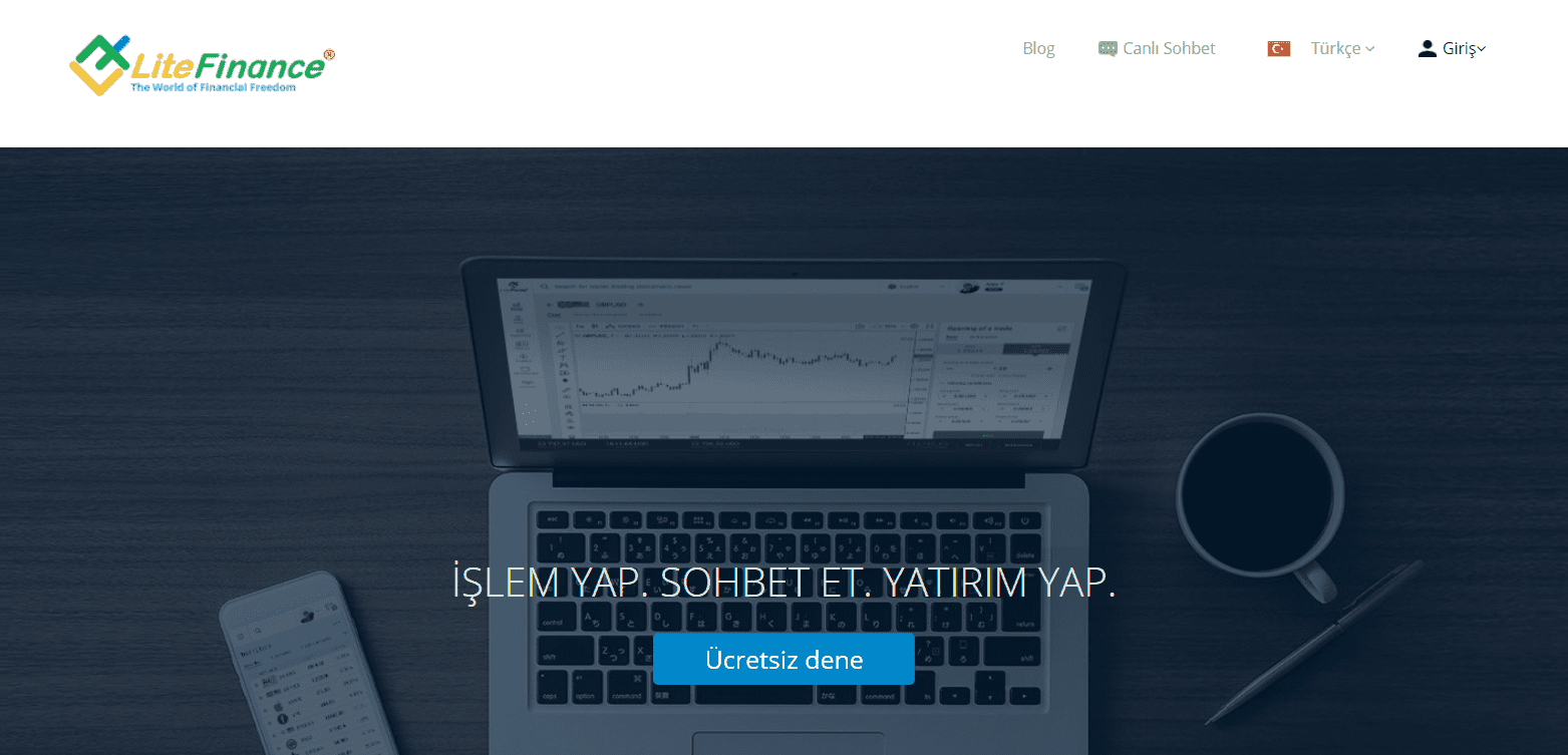 LiteForex web İncelemesi - Resmi Web Sitesi